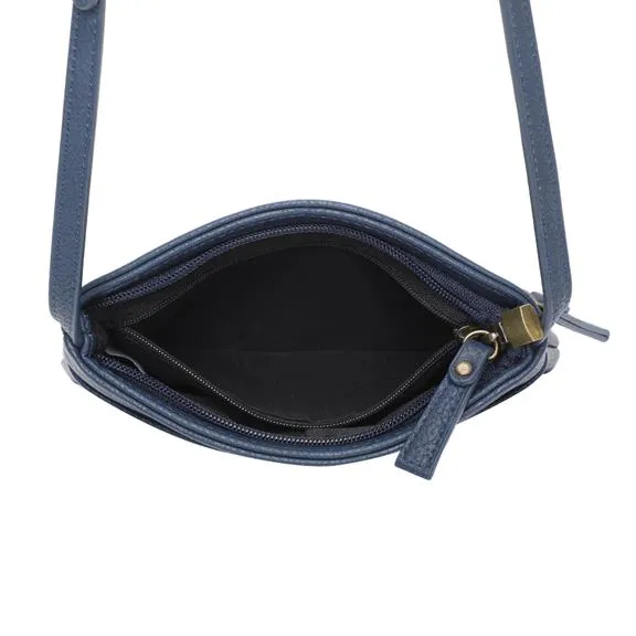 Arsayo Bag The Original Pouch Vegan Eco-Leather Navy Blue