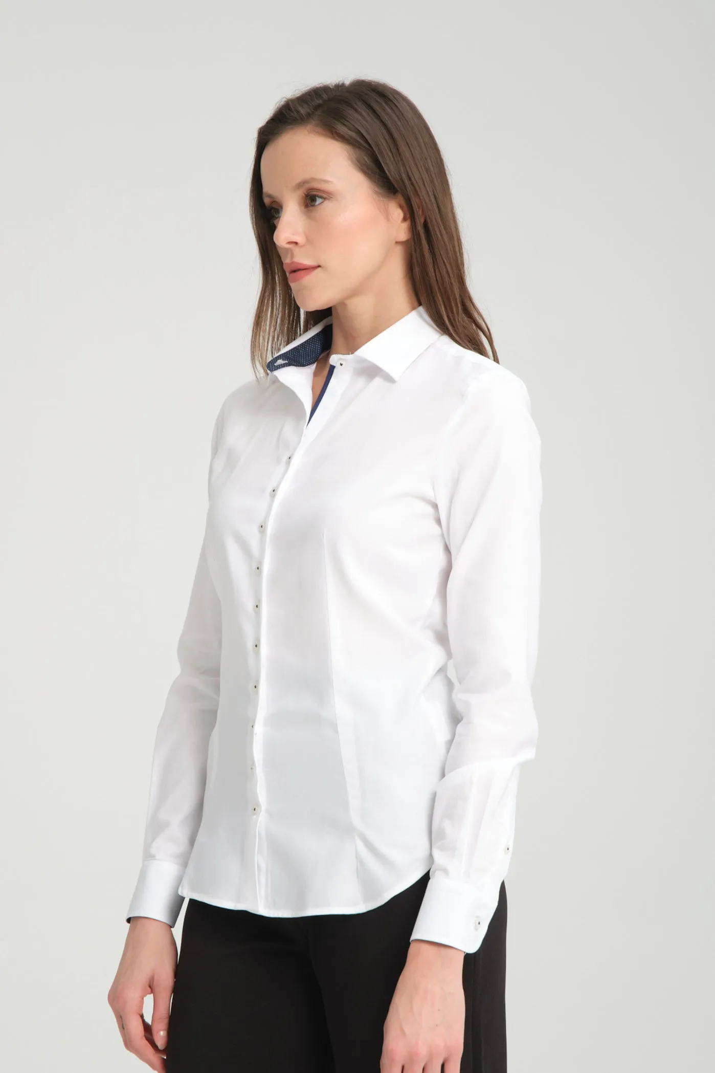 Beatrice Sport Oxford Women Shirt White