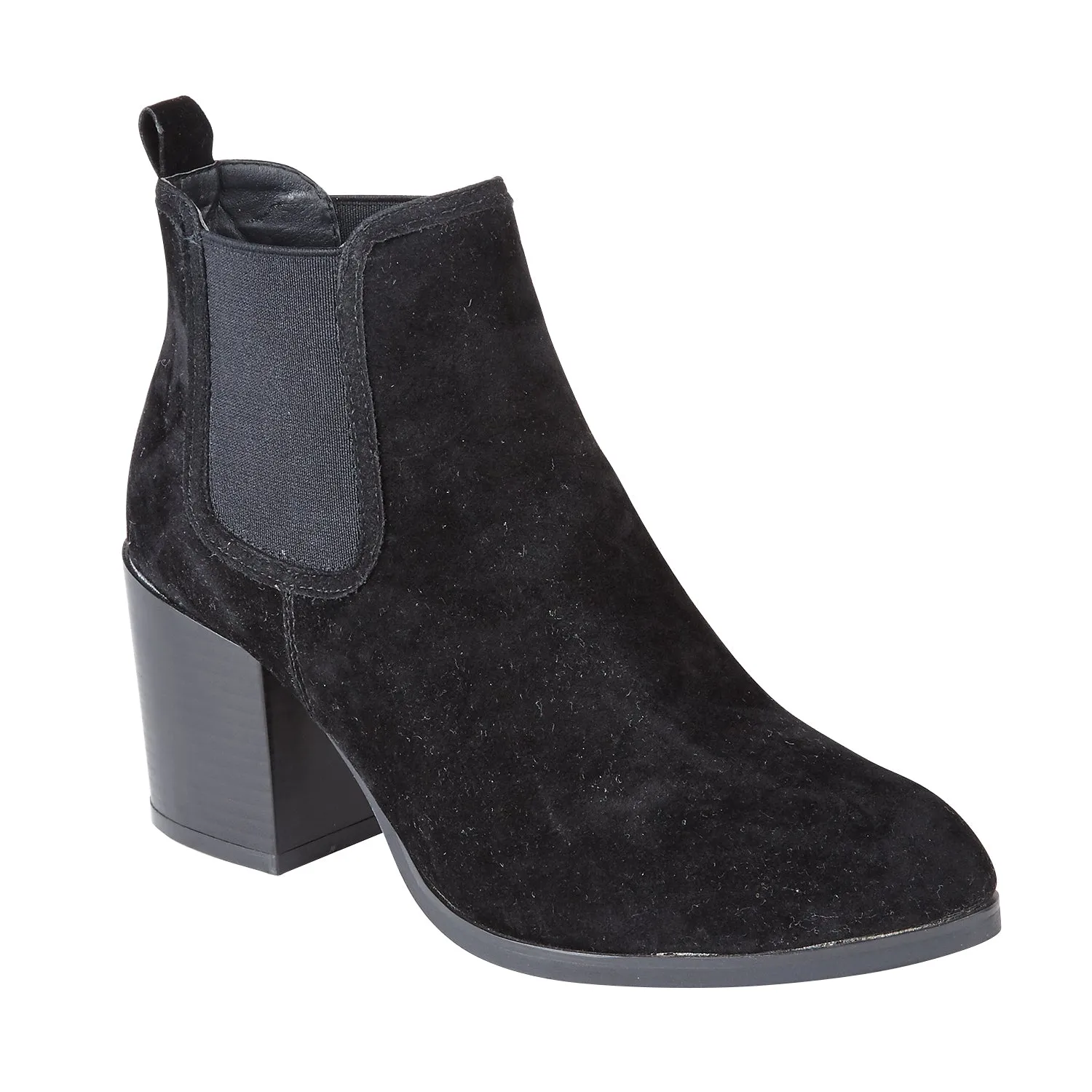Black Suedette Boots