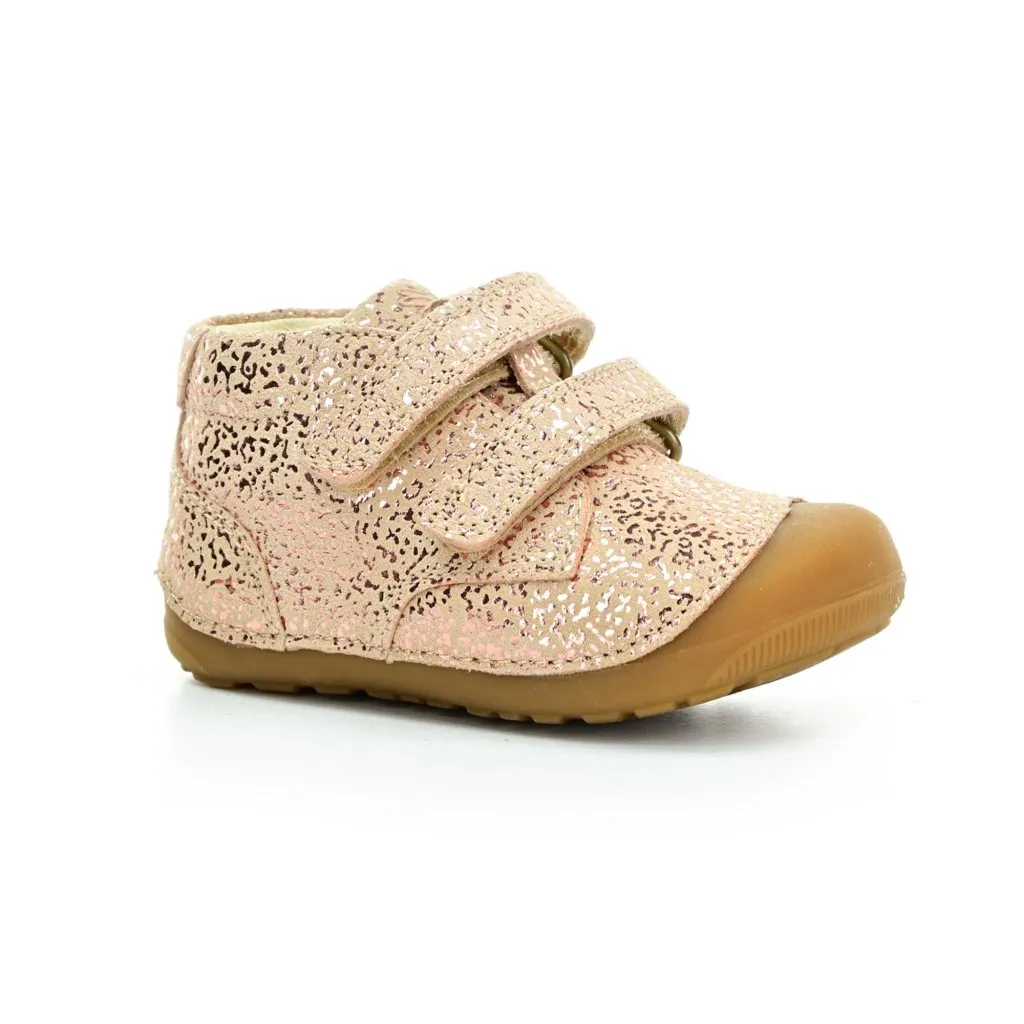 Bundgaard Petit Strap Rose Gold Stream barefoot shoes