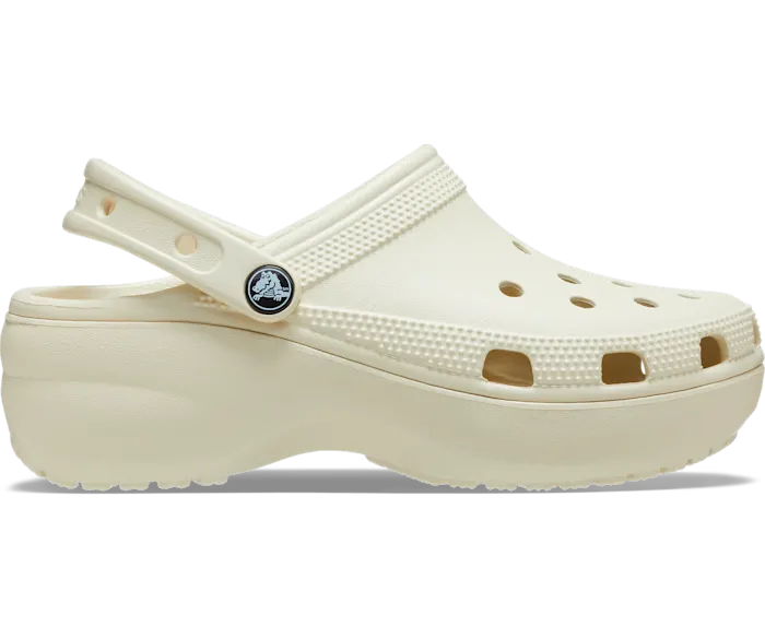 Crocs – Classic Platform Clog Bone