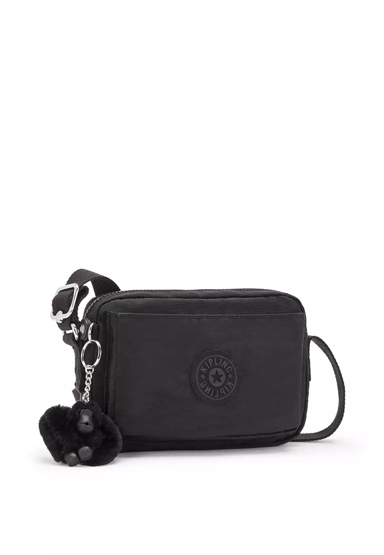 Kipling Kipling ABANU Black Noir Crossbody Bag