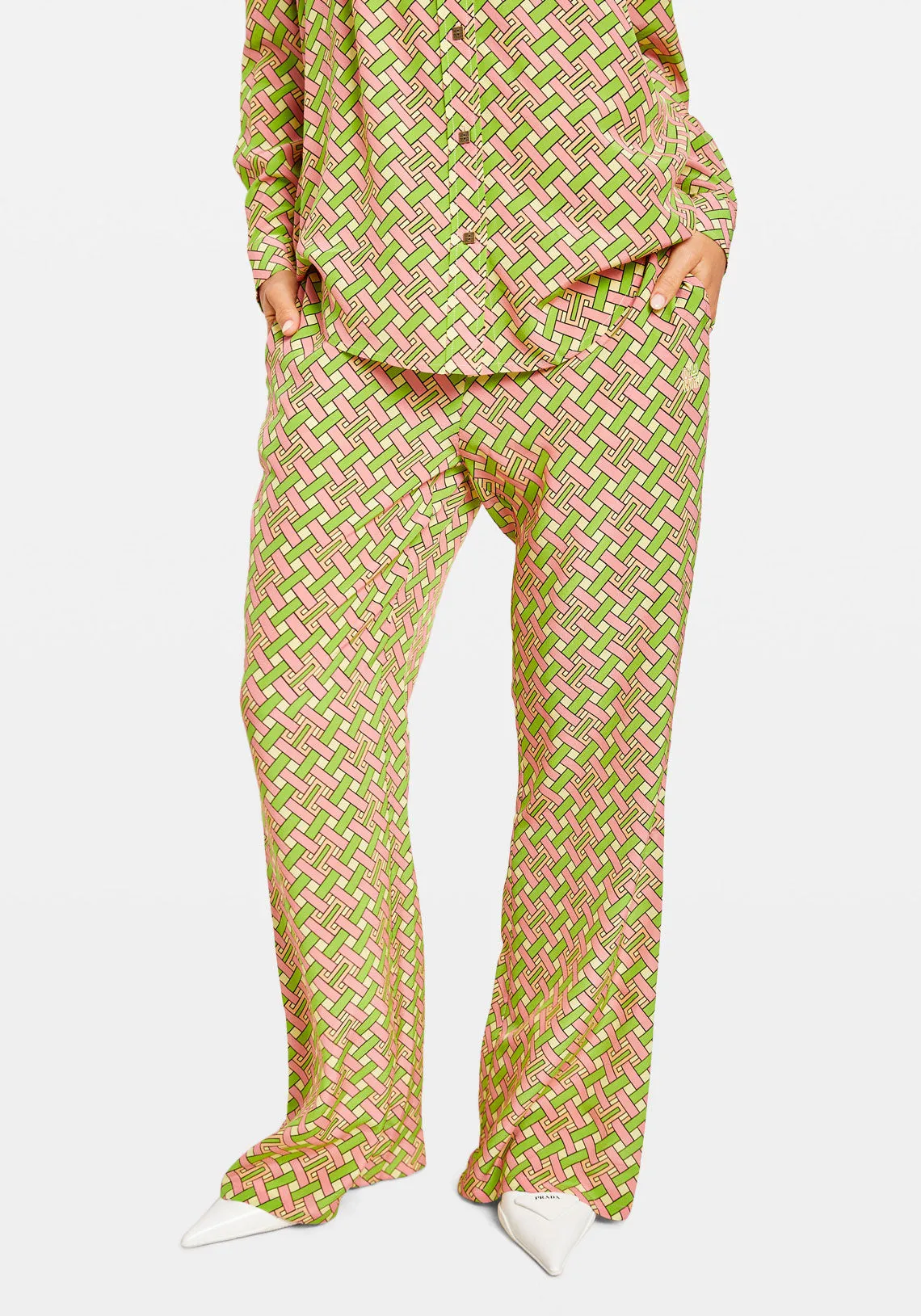 MUMA BAMBOO STRAW PANT CREAM