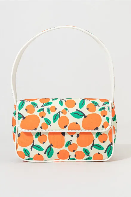 Phyliss Orange Hobo Handbag