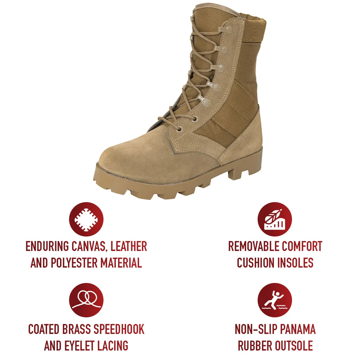 Rothco Speedlace Jungle Boot - 8 Inch