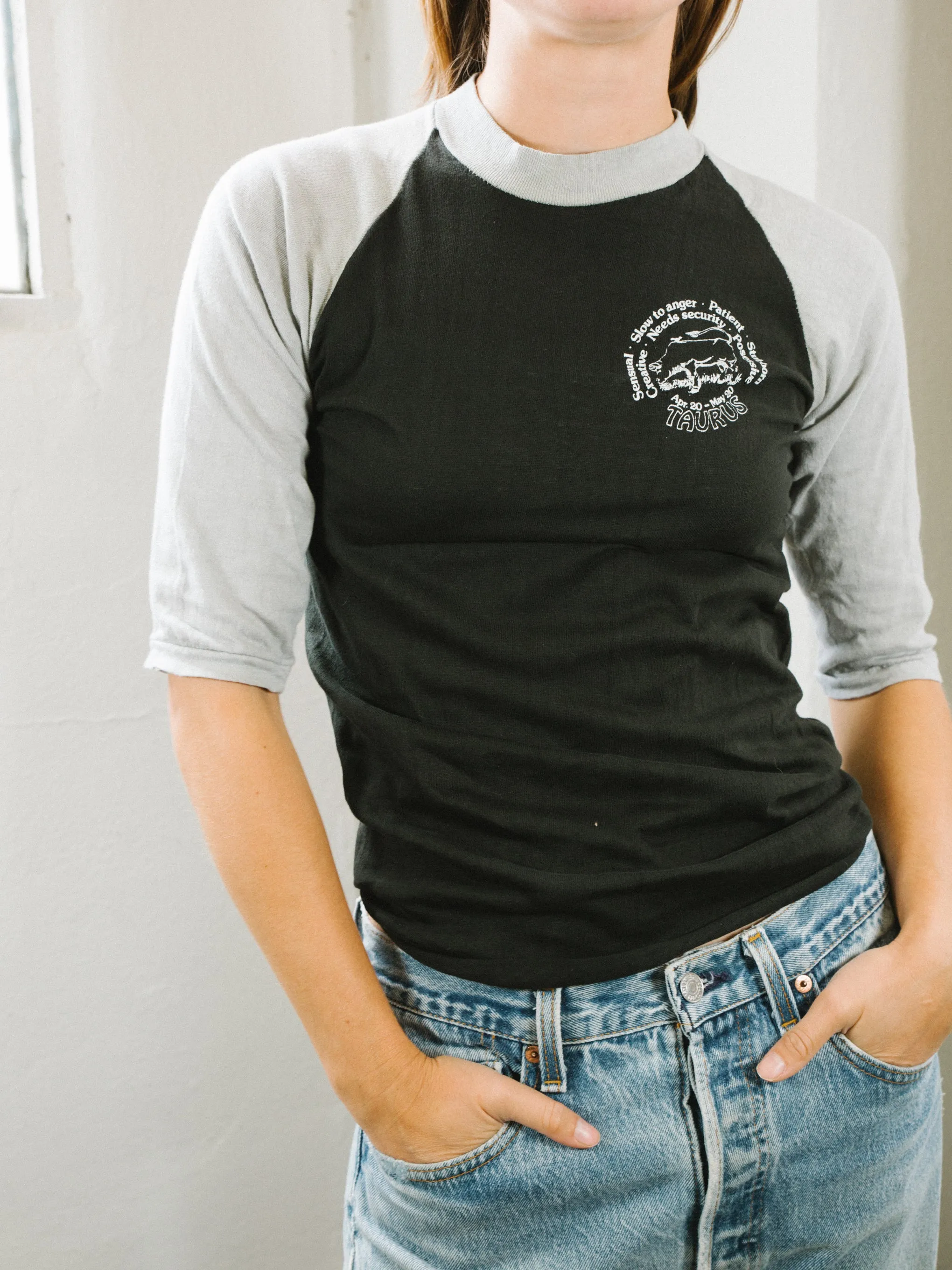 Taurus Astrology Raglan Tee