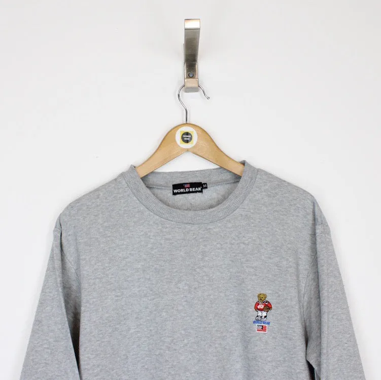 Vintage World Bear Sweatshirt Medium