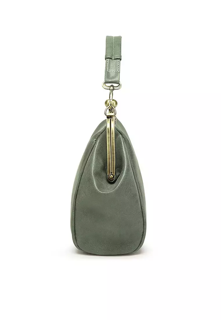 ZITIQUE Retro clip clip handbag